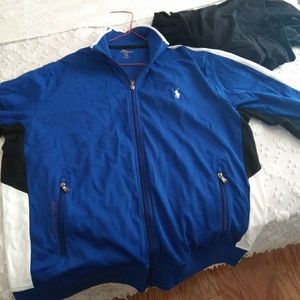 Polo sweat jacket